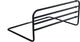 Fenss trombone bedhekje metaal mat zwart - verstelbaar 77-125 cm | stevig en veilig | voorkomt uit bed vallen | past op elk bed | eenvoudige montage | bedhek voor peuters