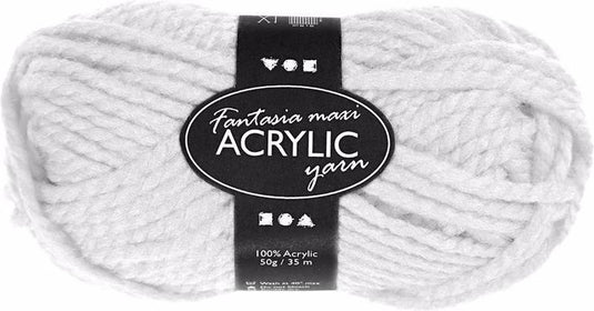 Creativ company wit maxi acryl garen 35 meter