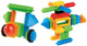 Bristle bouwblokken, 58dlg.
