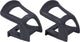 Bbb cycling nosetight toeclips pedalen - fiets pedaal adapter - extra grip en kracht overdracht - alternatief voor klikpedalen - accessoires fietspedalen - bpd-95
