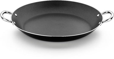 Monix resistent plus | aluminium paellapan van 30 cm met antiaanbaklaag, geschikt voor alle soorten fornuizen, inclusief inductie