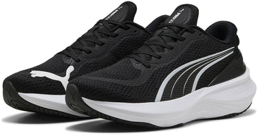 Puma scend pro 2 unisex sportschoenen - black- white