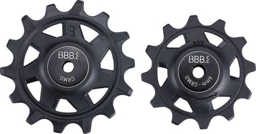 Bbb cycling derailleurwieltjes sram - 12-speed derailleur wieltjes - duurzaam - zwart - 12t 14t - rollerboys 12t-14t sr bdp-07