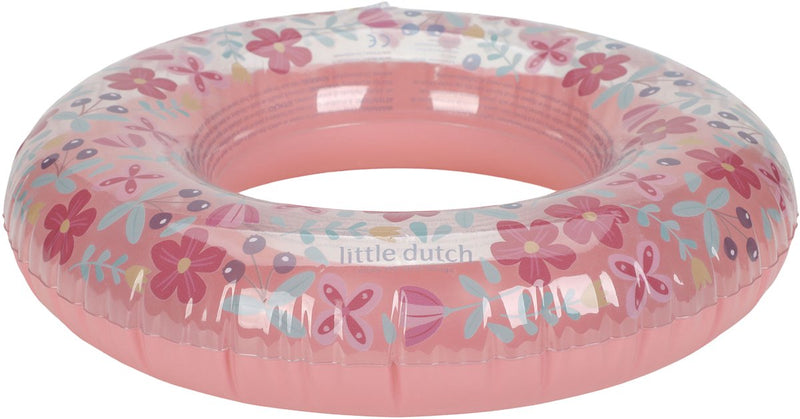 Load image into Gallery viewer, Little dutch pink flower zwemring, 50cm
