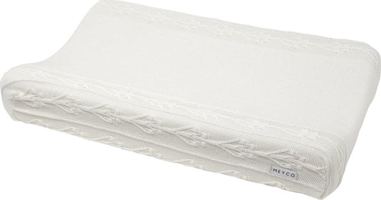 Meyco baby romantic flower aankleedkussenhoes - offwhite - 50x70cm