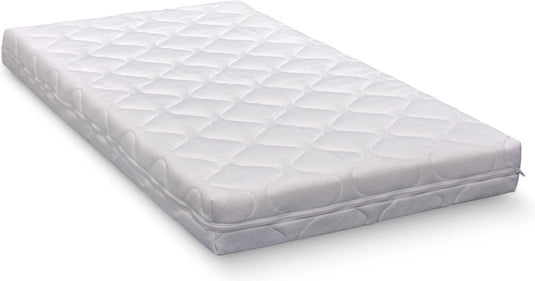 Abz bedladematras 90 200 10 cm - stevige matras voor stapelbedden en bedlades- gerold