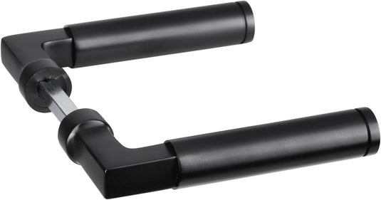 Impresso aston -deurkruk aston-modulair -133 x 22 x 54 mm -zwart -set van 2 stuks