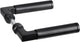Impresso aston -deurkruk aston-modulair -133 x 22 x 54 mm -zwart -set van 2 stuks