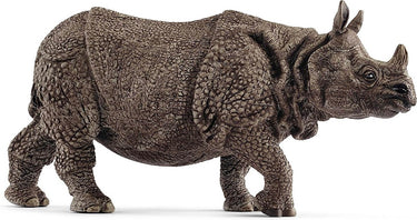Schleich wild life - indische neushoorn - speelfiguur - kinderspeelgoed voor jongens en meisjes - 3 tot 8 jaar - 14816