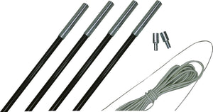 Eurotrail fiberglas stokkenset - 11 mm - 550 cm