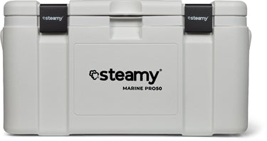 Steamy marine pro 50 - grote koelbox - extra goed geïsoleerd - 50 liter - wit