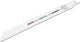 Kreator krt033001 zaagblad - reciprozaag - flex metaal hout - 225 mm - 14 10 tpi - 2 stuks
