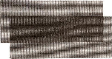 Wolfcraft - schuurgaas voor gipsplaten - korrel 120 - 115 x 280 mm - 2 stuks - 1996000
