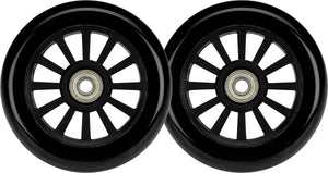 Black dragon wielenset voor stuntstep - 2 stuks incl lagers - zwart - 100 mm