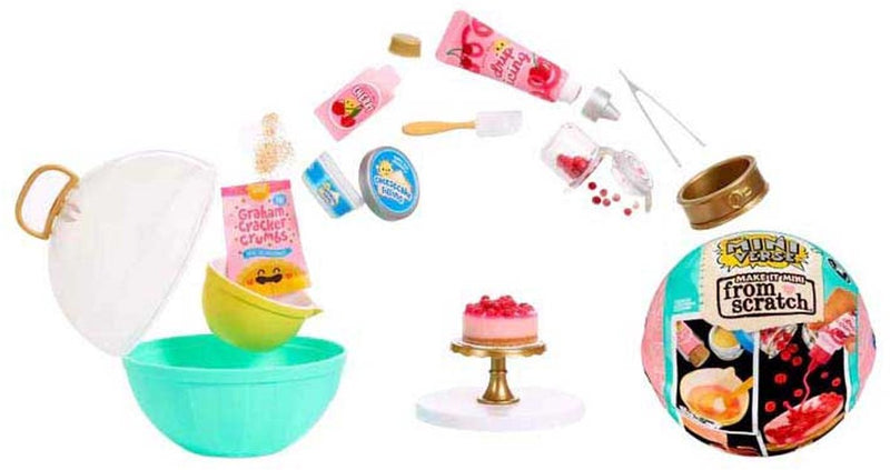 Load image into Gallery viewer, Miniverse make it mini from scratch™ - serie 2 - knutselset - miniaturen maken van gebakjes
