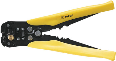 Topex - automatische isolatie striptool - 210 mm - ergonomische handgreep - met aansluitlippen