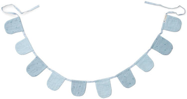 Little dutch slinger met vlaggetjes - blauw- essentials