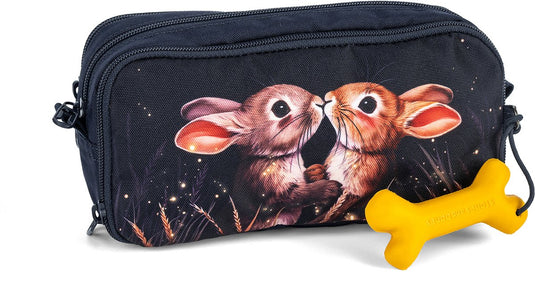 Stones and bones twilight bunnies navy rowan 2.0 etui