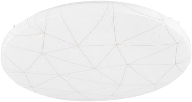 Eglo rende plafondlamp - led - 38 cm - wit