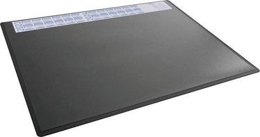Durable 722301 bureau onderlegger 4-jaarskalender zwart, transparant (b x h) 65 cm x 50 cm 1 stuk(s)