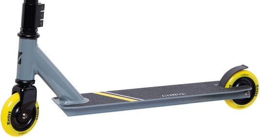 Move stuntstep - curve - grijs geel - vanaf 4 jaar - stuurhoogte 80cm -
