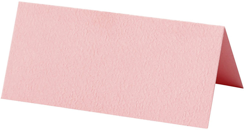 Afbeelding laden in galerijviewer, Creativ company plaatskaarten, lichtrood, afm 9x4 cm, 220 gr, 20stuks

