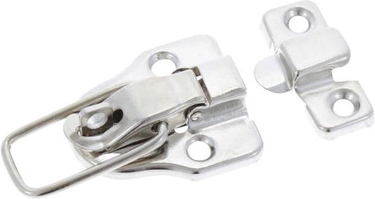 Merkloos sans marque koffersluiting vernikkeld 60x41 mm