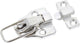 Merkloos sans marque koffersluiting vernikkeld 60x41 mm