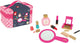 Janod - p'tite miss beautycase - inclusief 9 houten accessoires - speelgoed make-up - tasje met rits om je speelgoed overal mee naartoe te nemen - geschikt vanaf 3 jaar