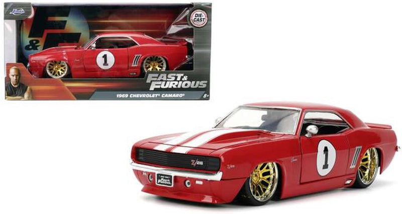 Afbeelding laden in galerijviewer, Jada toys - fast furious 1969 chevrolet camaro 1:24 - 9336151314r00
