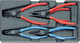Gedore 1500 es-8000 6-delige borgringtangen-set in 1 3 gereedschapsmodule