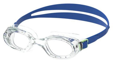 Speedo junior futura hydrospex zwembril kind - recreatieve duikbril kinderen - anti condens uv-bescherming - comfortabele pasvorm - clear blauw