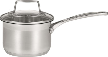 Scanpan impact steelpan 14 cm met glasdeksel