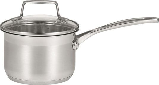 Scanpan impact steelpan 14 cm met glasdeksel