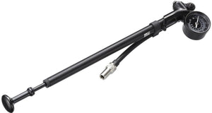Rockshox gabel- dämpferpumpe fietspomp 600 psi zwart