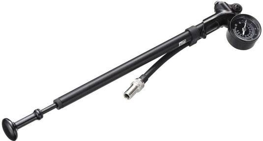 Rockshox gabel- dämpferpumpe fietspomp 600 psi zwart