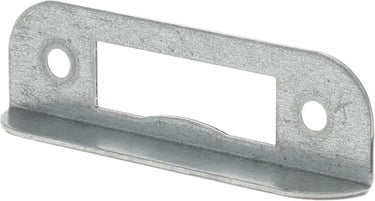 Nemef hoeksluitplaat - afgerond - 80 x 24 x 12 mm (lxbxh b+lip) - staal verzinkt - hp1256