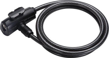 Bbb cycling quicksafe coil cable fietsslot - kabelslot fiets - sleutelslot - zwart - 150 x 0,8 cm - bbl-61