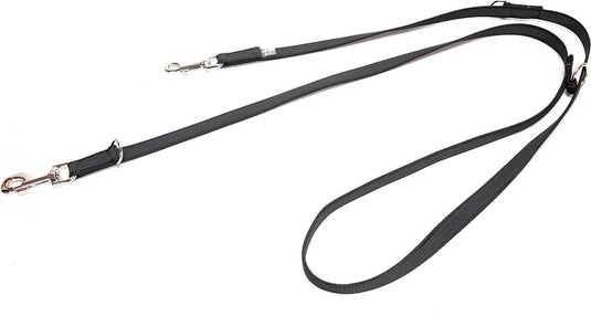 Julius k9 dubbele anti slip hondenriem 2,2m (20mm)