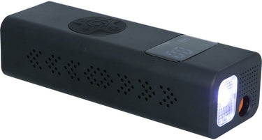Carpoint mobiele compressor - powerbank - zaklamp - compact en krachtig - duidelijk leesbare display - 11.1v 60w - maximaal 120 psi of 8.3 bar - incl. usb-c kabel