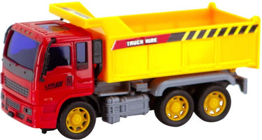 Basic kiepwagen rood geel