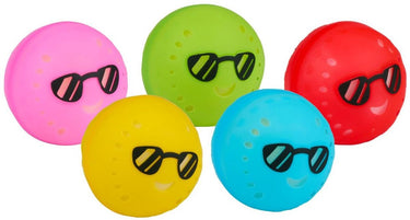 Eddy toys watersponsballen - set van 3 - zachte speelbal - assorti