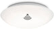 B.k.licht briloner elipso - led plafonniére - met bewegingsmelder - badkamerverlichting - plafondlamp met sensor - schemersensor - timer - ø27.8 cm