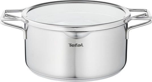 Tefal nordica kookpan - ø 24 cm - inductie - pfas-vrij - keramisch