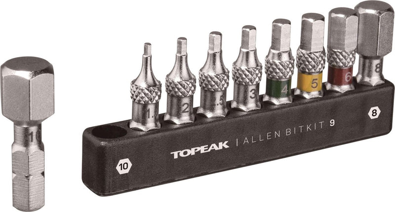 Load image into Gallery viewer, Topeak Inbus lange bit set Allen BitKit 9
