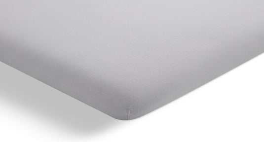 Cinderella - topper hoeslaken (tot 12 cm) - jersey - 140x200 210 cm - lichtgrijs