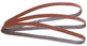 Wolfcraft - schuurbanden voor bandschuurmachine 13 x 457 mm - korrel 40 - 3 stuks - 1724000