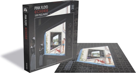 Plastic head pink floyd - echoes (1000 puzzelstukjes)