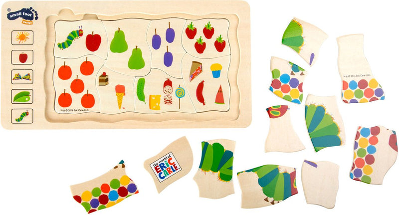 Load image into Gallery viewer, Small foot - rupsje nooitgenoeg lagenpuzzel, 36dlg.

