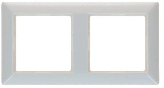 Jung as500 afdekraam schakelmateriaal - as582ww - e32su